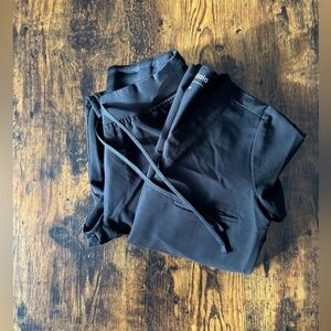 Mandala BLACK Scrub Set